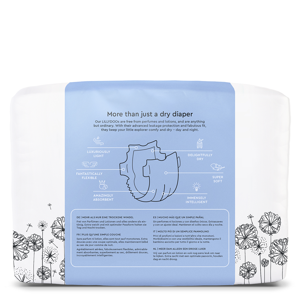 Bild: LILLYDOO Windeln N°2, 4 kg - 8 kg 