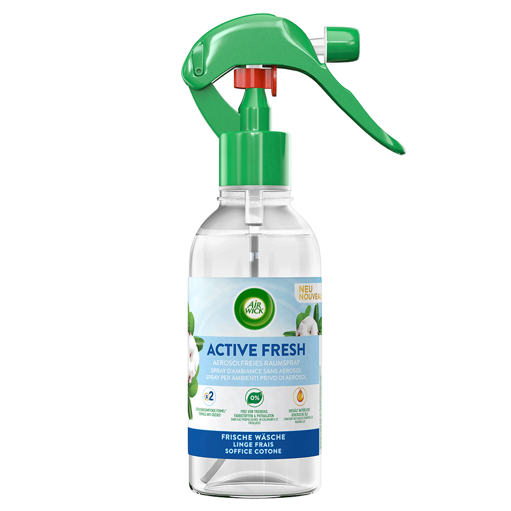 Bild: AIRWICK Active Fresh Aerosolfreies Raumspray Frische Wäsche 