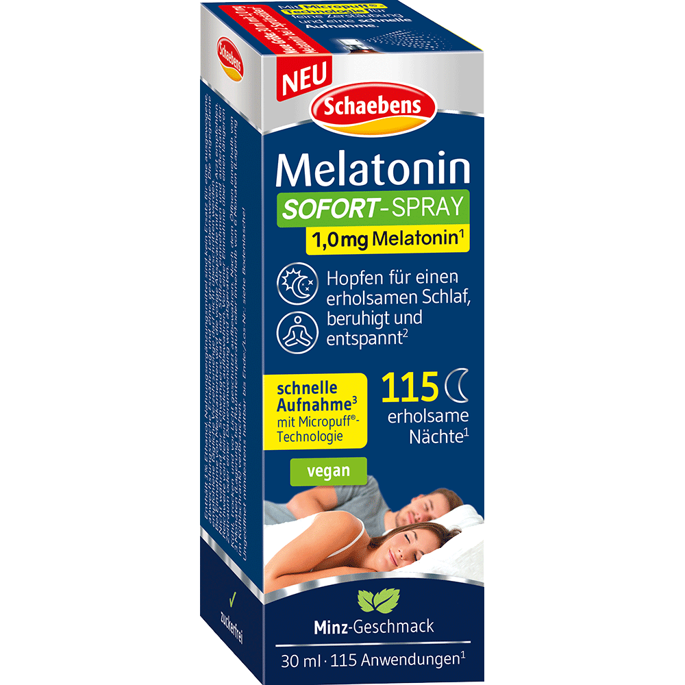 Bild: Schaebens Melatonin Sofort-Spray 