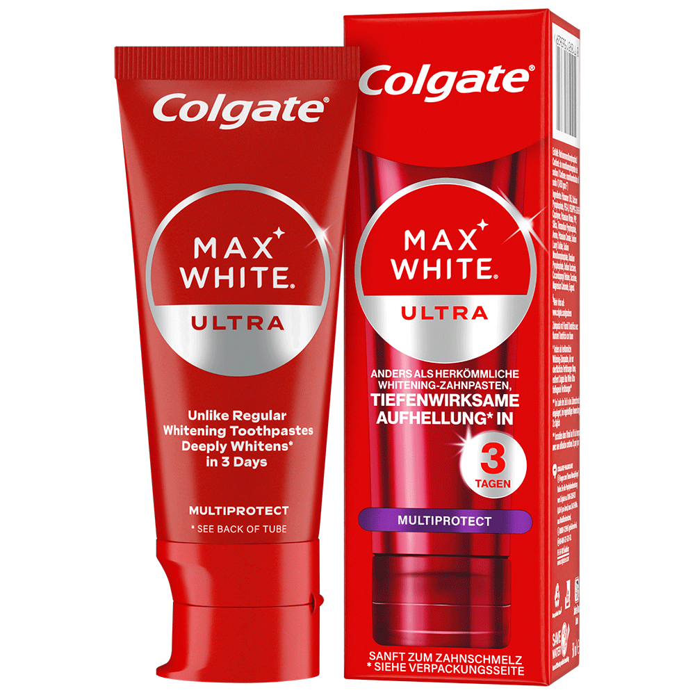 Bild: Colgate Max White Zahnpasta Ultra Multi Protect 