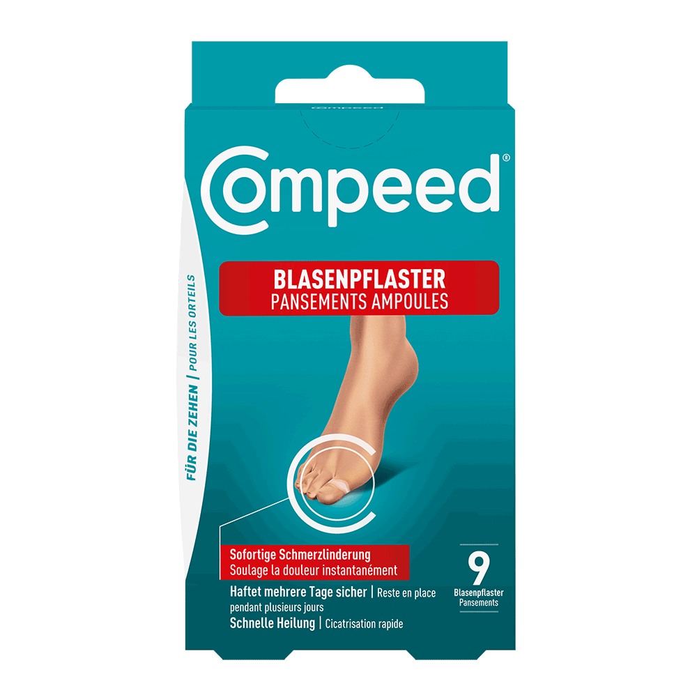 Bild: Compeed Blasenplaster für die Zehen 