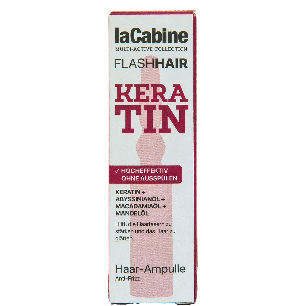 Bild: laCabine Flash Hair Haar Ampulle Keratin 