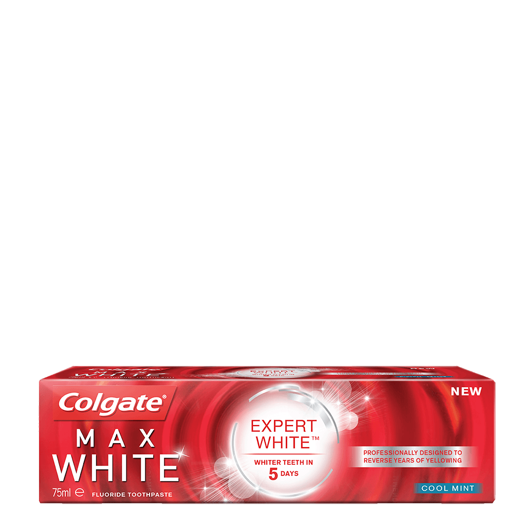 Bild: Colgate Max White Expert White Zahncreme 