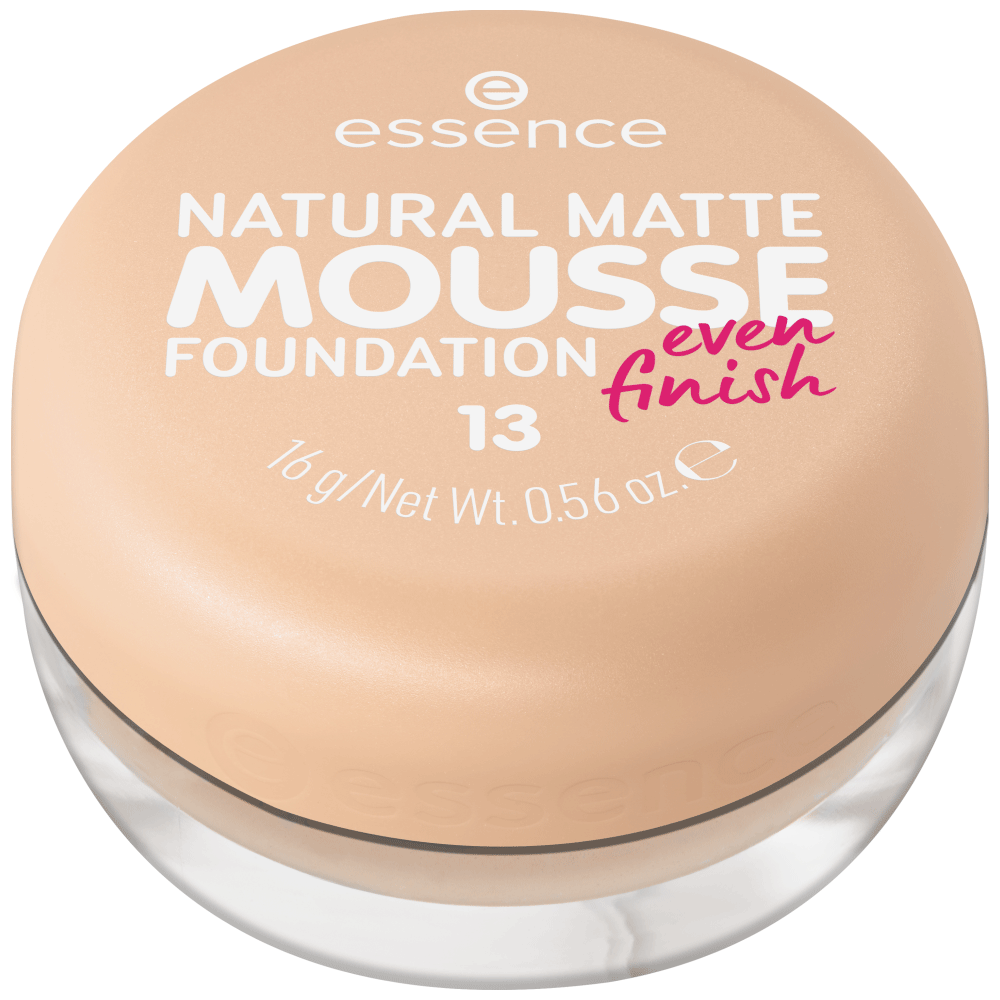 Bild: essence Natural Matte Mousse Foundation 13