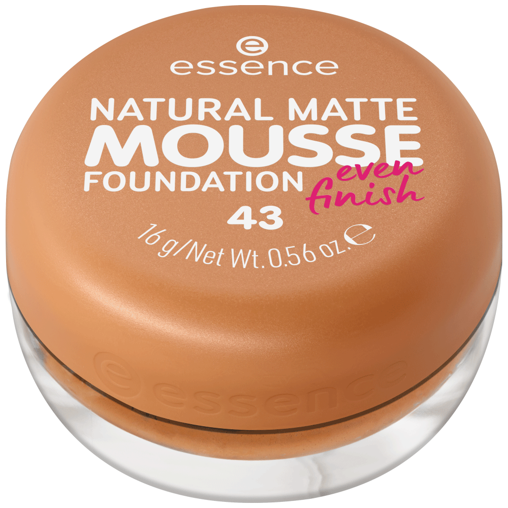 Bild: essence Natural Matte Mousse Foundation 43