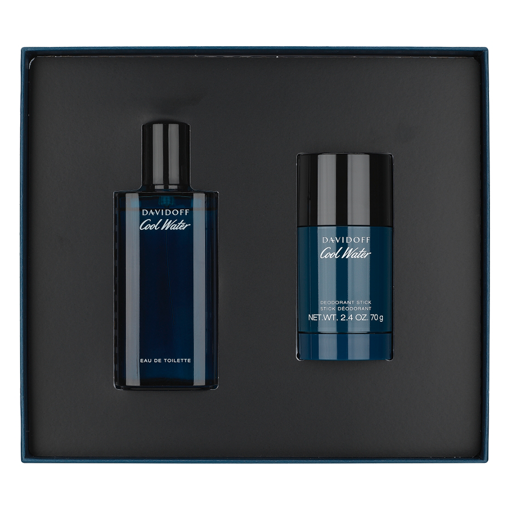 Bild: Davidoff Cool Water Geschenkset Eau de Toilette 75 ml + Deo Stick 75 ml 