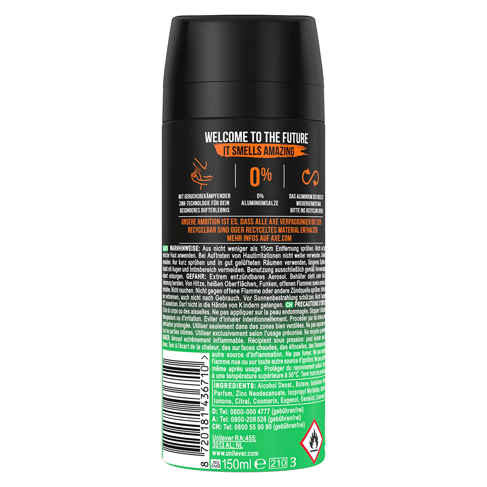 Bild: AXE Deodorant Bodyspray Jungle Fresh 