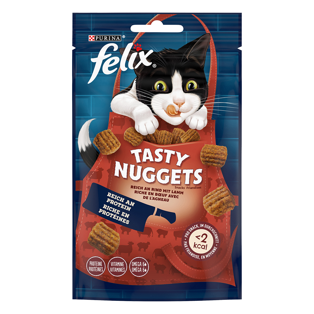 Bild: Felix Tasty Nuggets Rind mit Lamm 