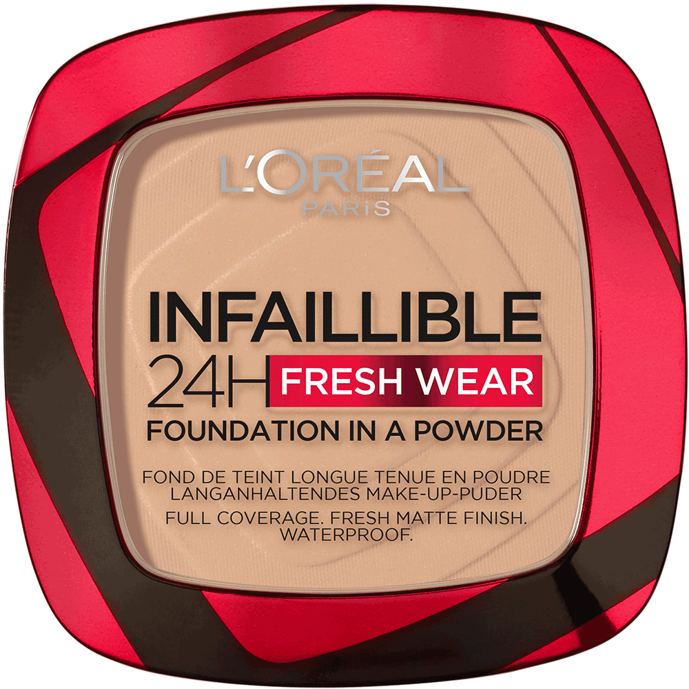 Bild: L'ORÉAL PARIS Infaillible 24H Fresh Wear Puder 130 true beige