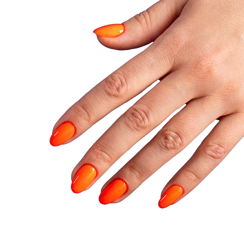 Bild: Semilac UV Nagellack Yolo Orange