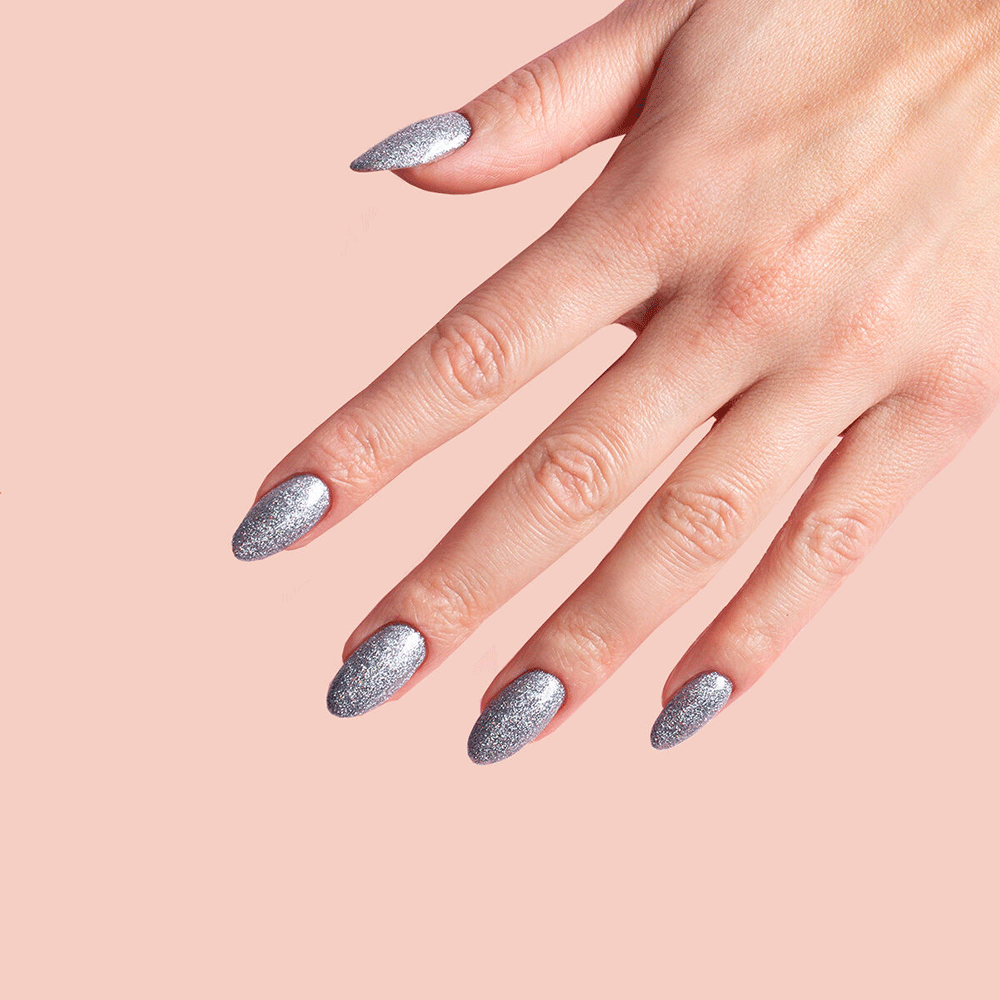 Bild: Semilac UV Nagellack Hollywood Silver