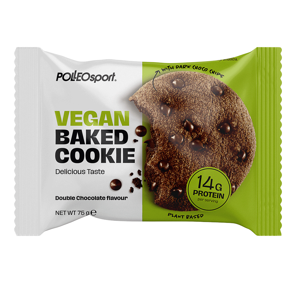 Bild: POLLEOsport Vegan Baked Cookie Double Chocolate 