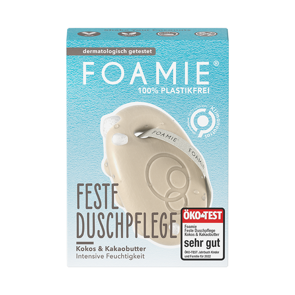 Bild: FOAMIE Feste Duschpflege Kokos & Kakaobutter 