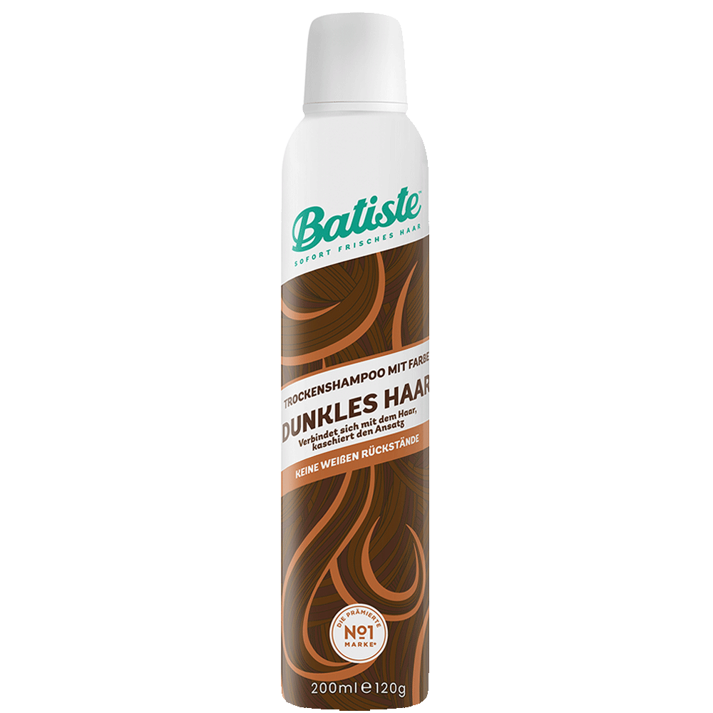 Bild: batiste Trockenshampoo dunkles Braun 