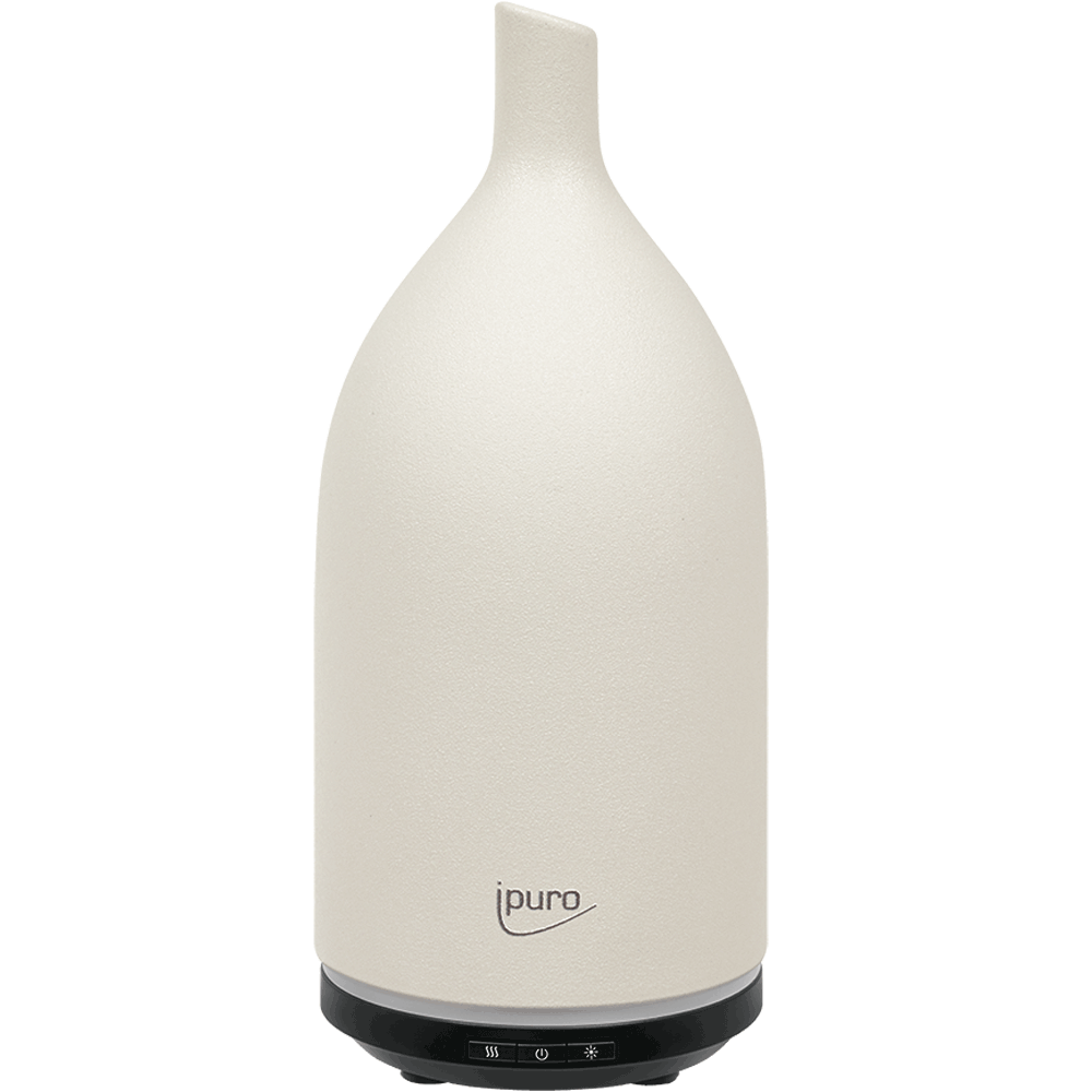 Bild: ipuro elektrischer Aroma-Öl Diffuser Air Sonic Living White 