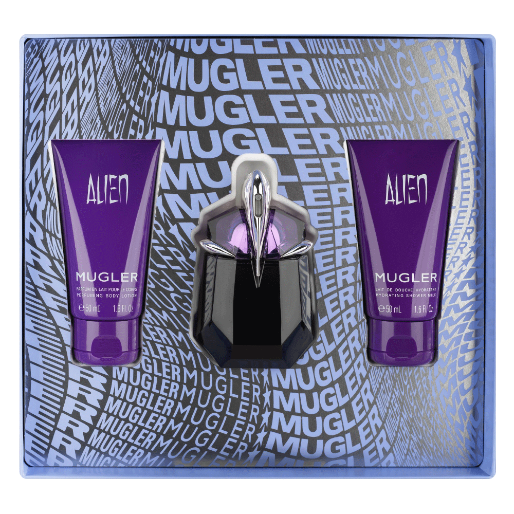 Bild: Thierry Mugler Alien Geschenkset Eau de Parfum 30 ml + Bodylotion 50 ml + Duschgel 50 ml 