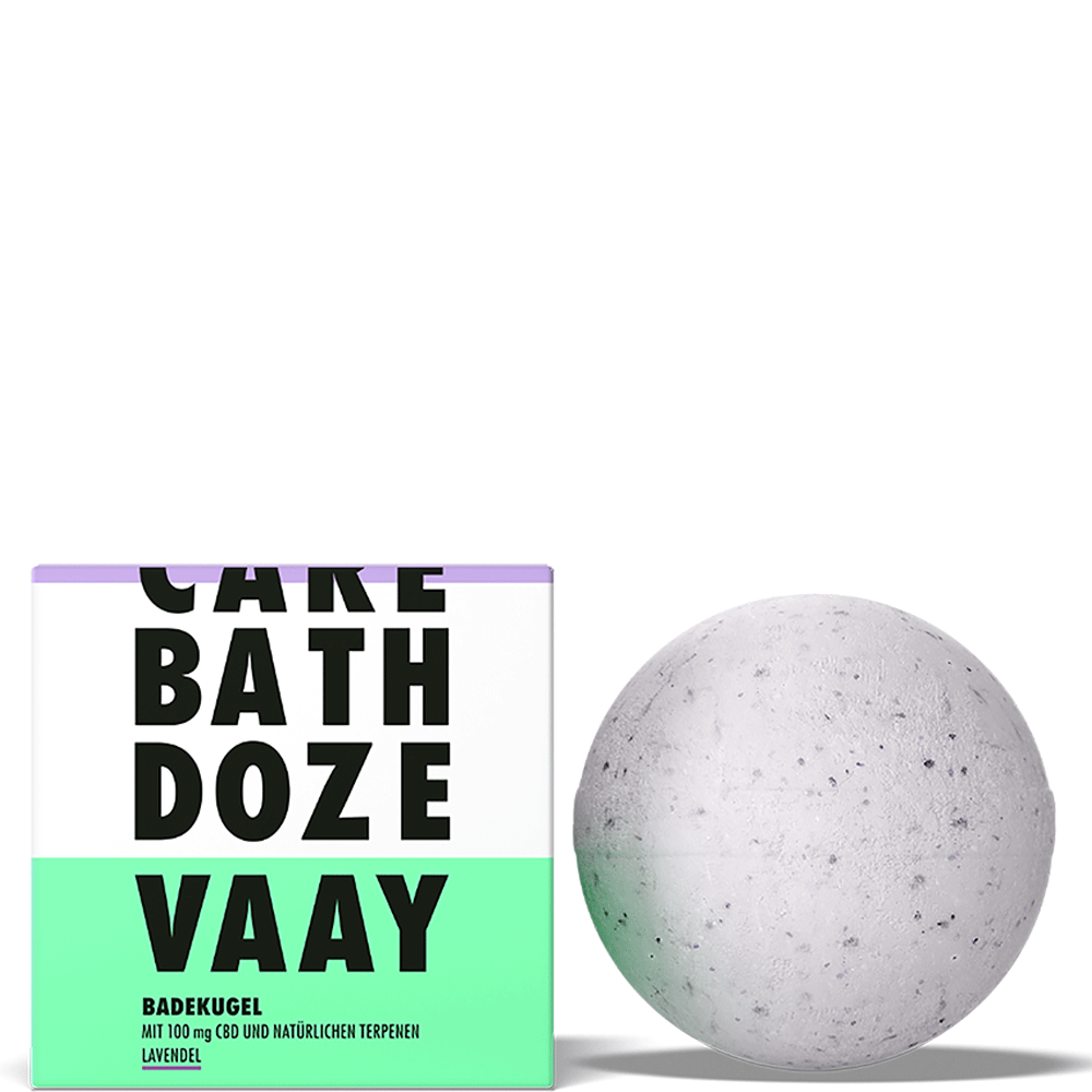 Bild: VAAY CBD Bathbomb Lavender  