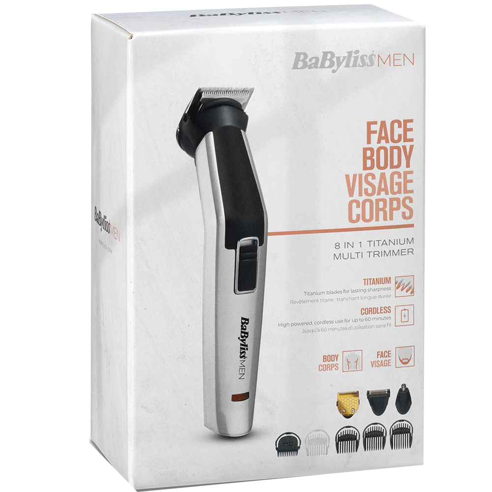 Bild: Babyliss Men All Over Grooming 8-In-1  