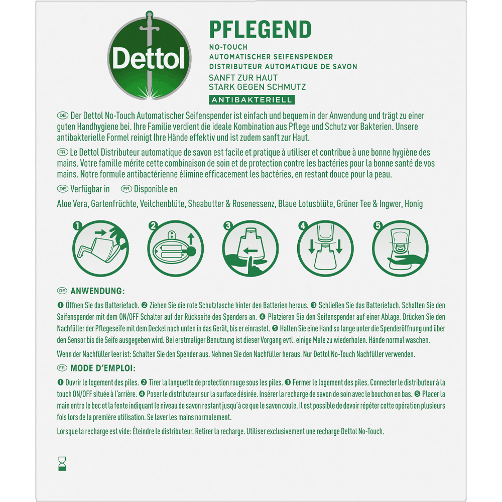 Bild: Dettol No-Touch automatischer Seifenspender Aloe Vera 