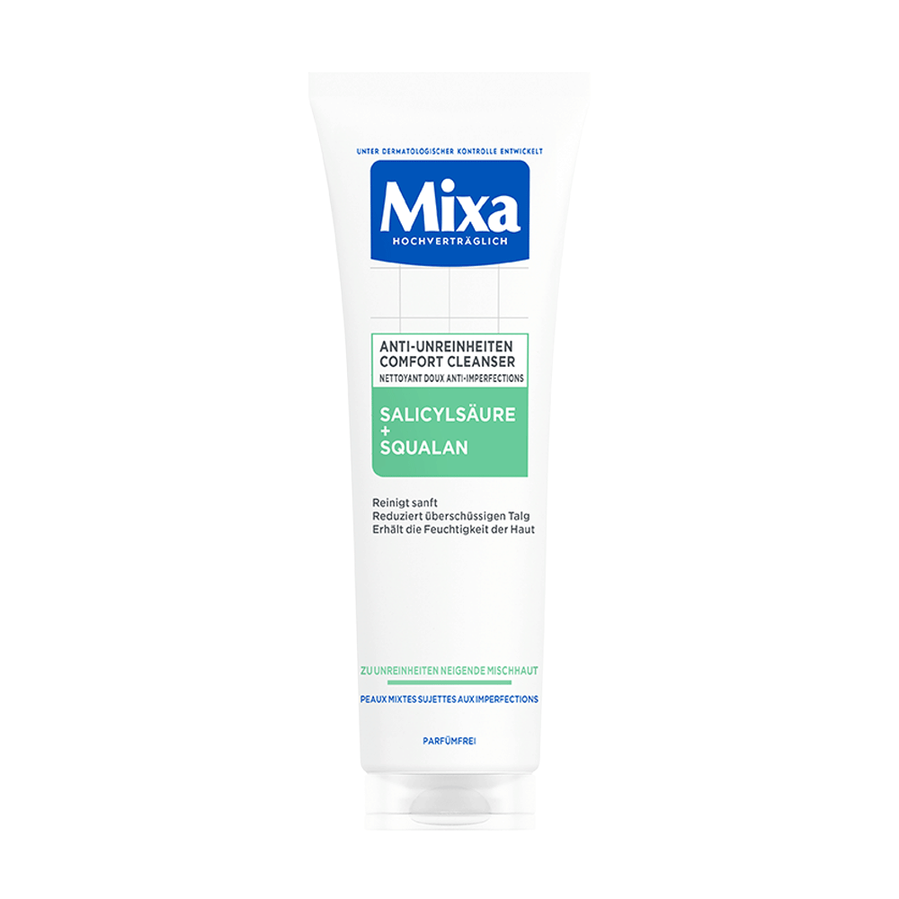 Bild: Mixa Anti-Unreinheiten Comfort Cleanser 