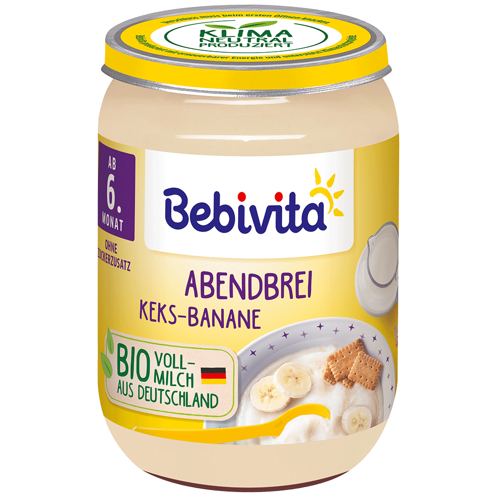 Bild: Bebivita Abendbrei Keks Banane 