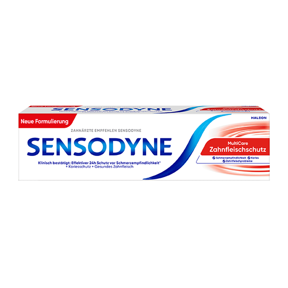 Bild: SENSODYNE Zahnpasta Multi Care Zahnfleischschutz 