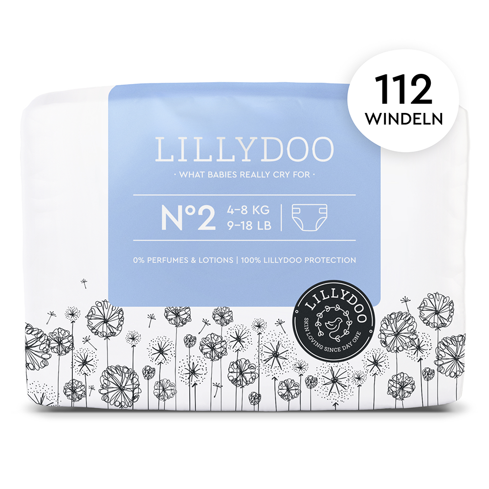 Bild: LILLYDOO 1/2 Monatsbox Windeln N°2, 4 kg - 8 kg 