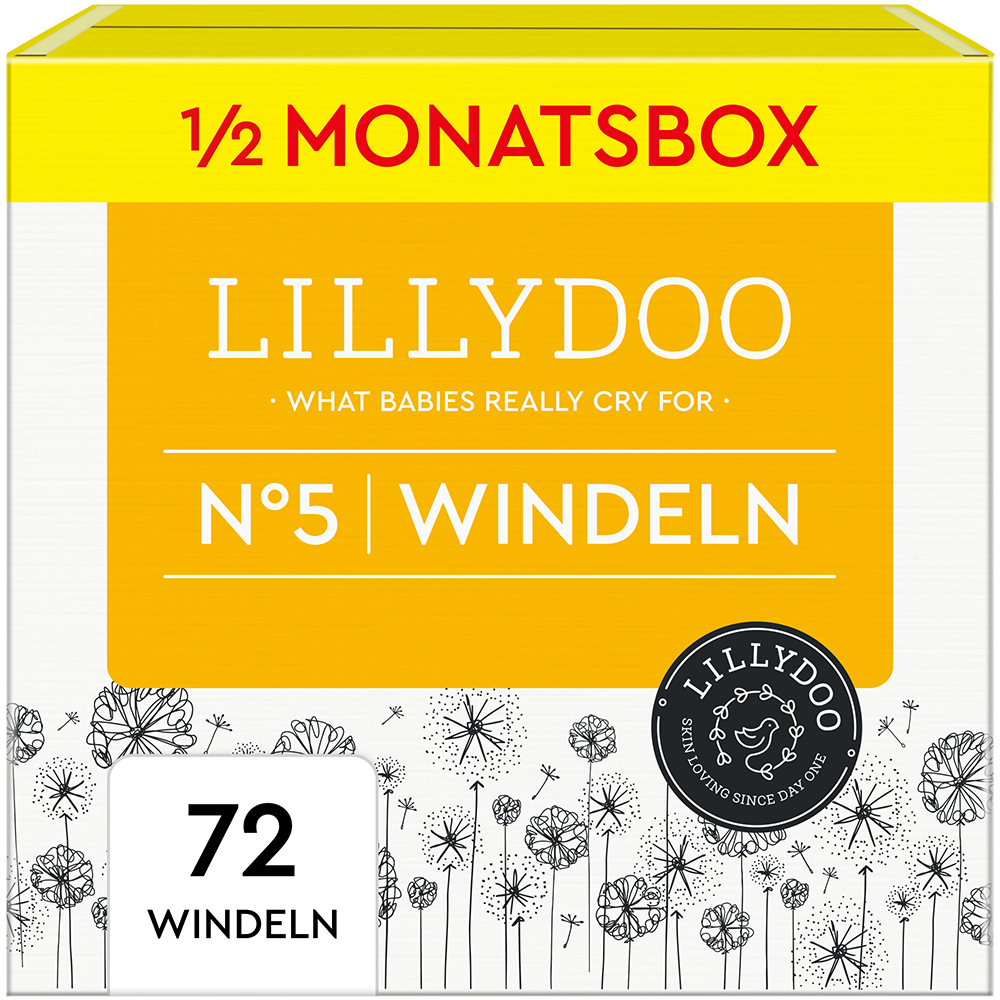 Bild: LILLYDOO 1/2 Monatsbox Windeln N°5, 11 kg - 16 kg 