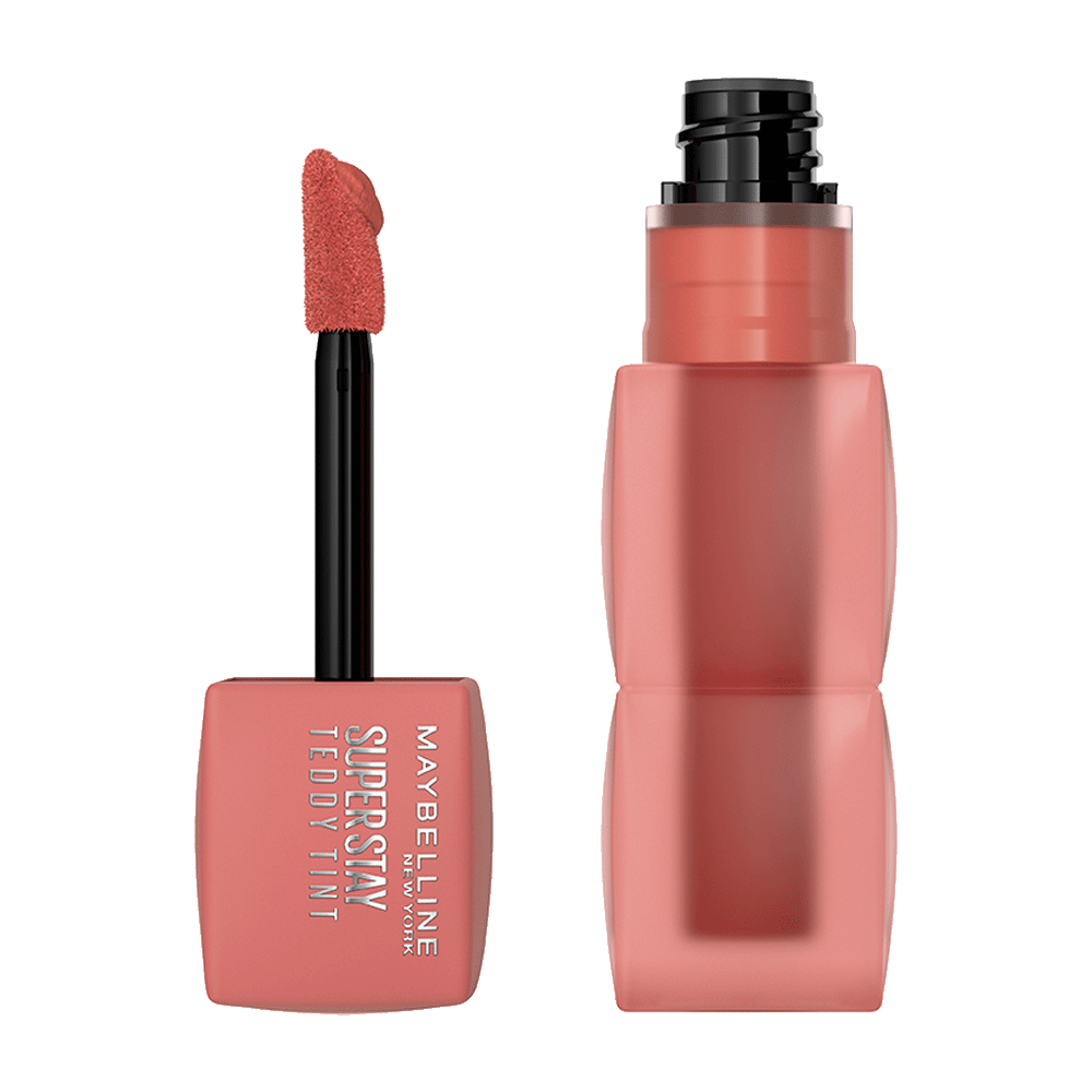 Bild: MAYBELLINE Superstay Teddy Tint Lippenstift Skinnydip