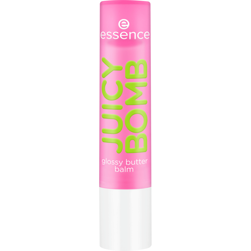 Bild: essence JUICY BOMB glossy butter balm Time To Pitaya