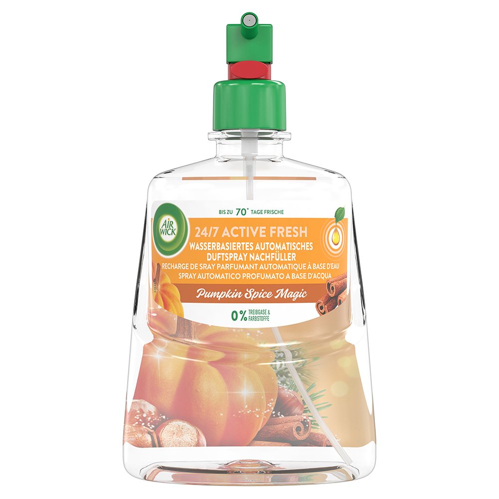 Bild: AIRWICK Active Fresh Automatisches Duftspray Nachfüllung Pumpkin Spice Magic 