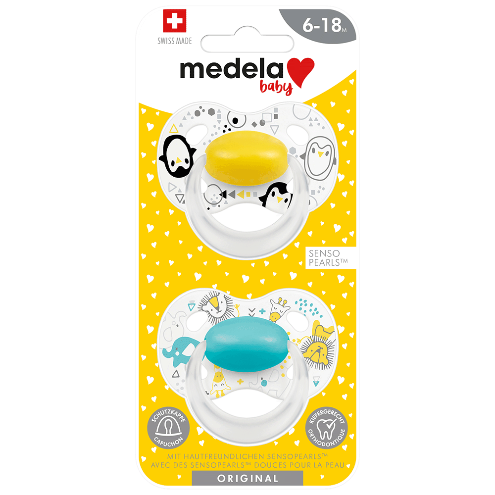 Bild: Medela Schnuller Original 6-18M 