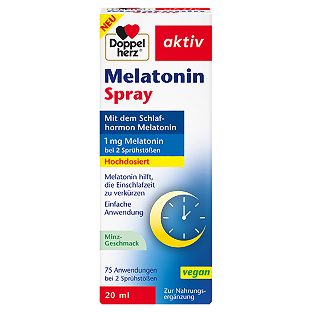 Bild: DOPPELHERZ Melatonin Spray 