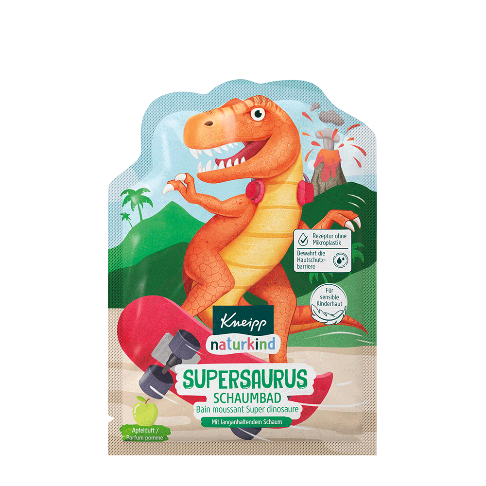 Bild: Kneipp Naturkind Schaumbad Supersaurus 