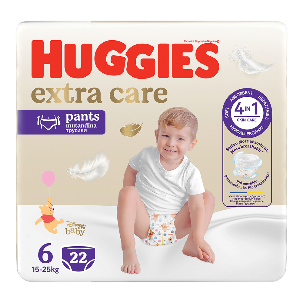 Bild: Huggies Extra Care Pants Größe 6, 15kg - 25kg 