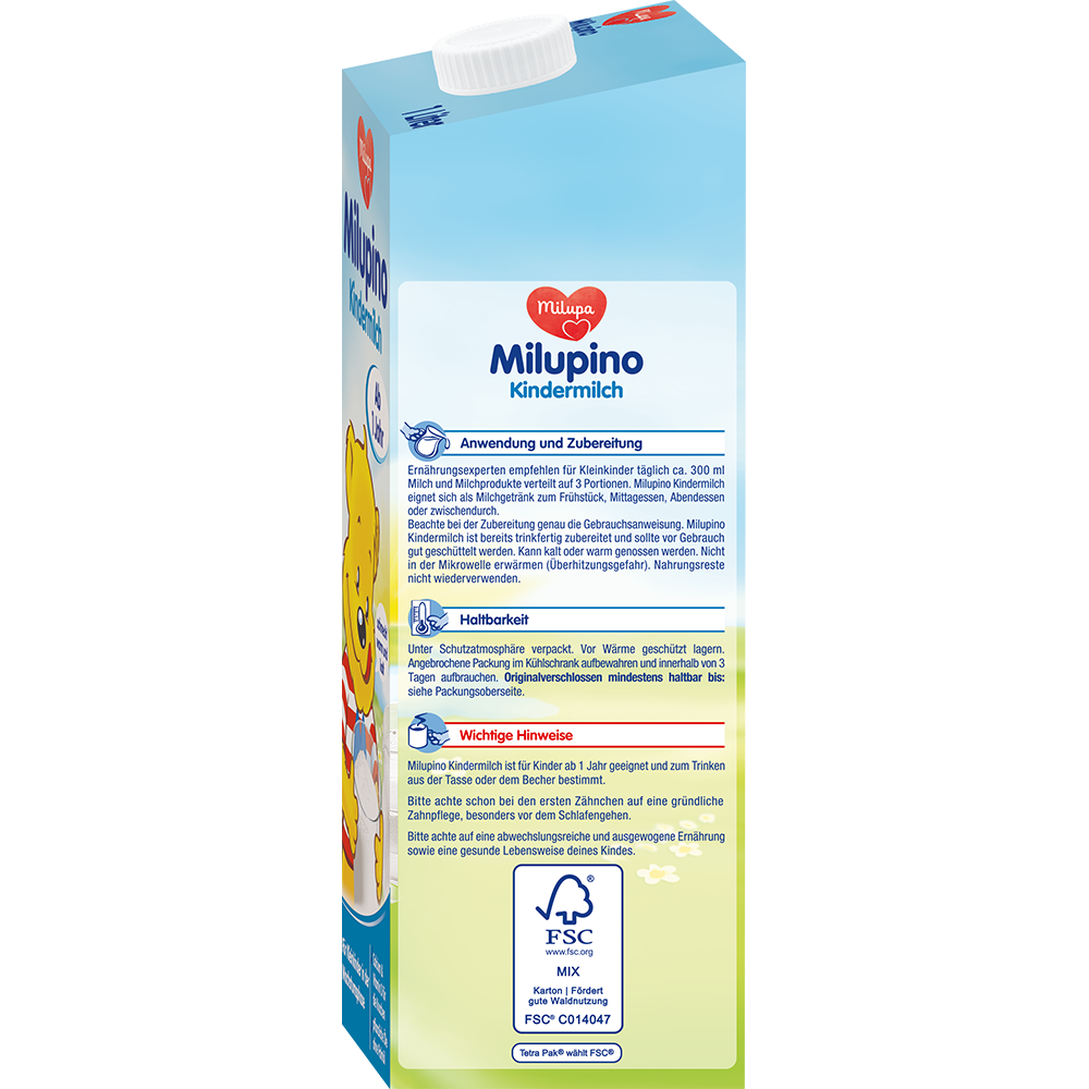 Bild: Milupa Milupino Kindermilch 