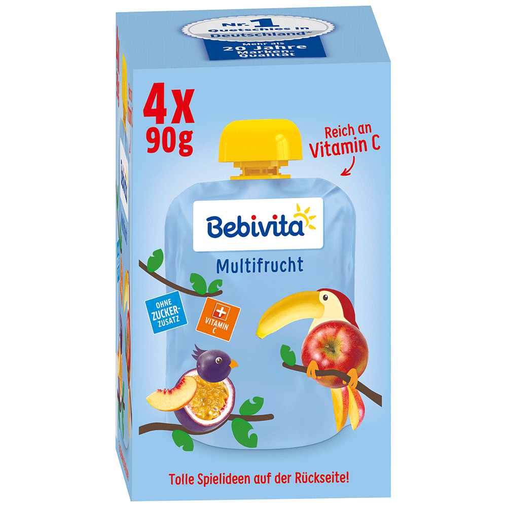 Bild: Bebivita Quetschie Multifrucht 