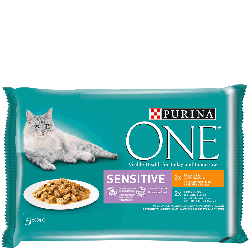 Bild: Purina ONE SENSITIVE Huhn 