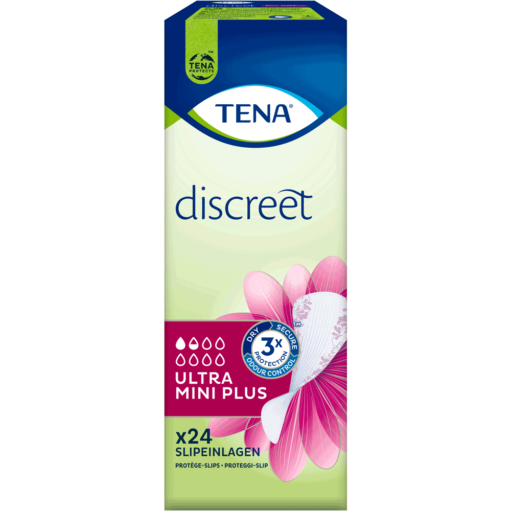 Bild: TENA Discreet Slipeinlagen Ultra Mini Plus 