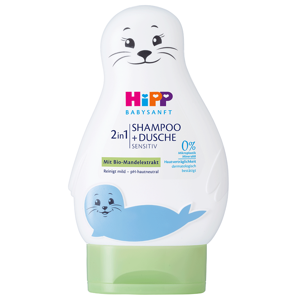 Bild: HiPP Babysanft 2in1 Shampoo + Dusche Sensitiv 