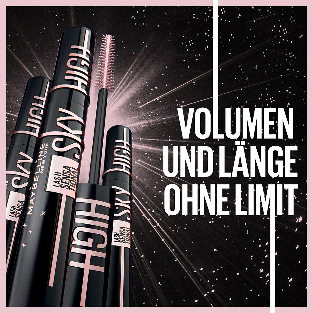 Bild: MAYBELLINE Lash Sensational Sky High Mascara Extra Tiefschwarz