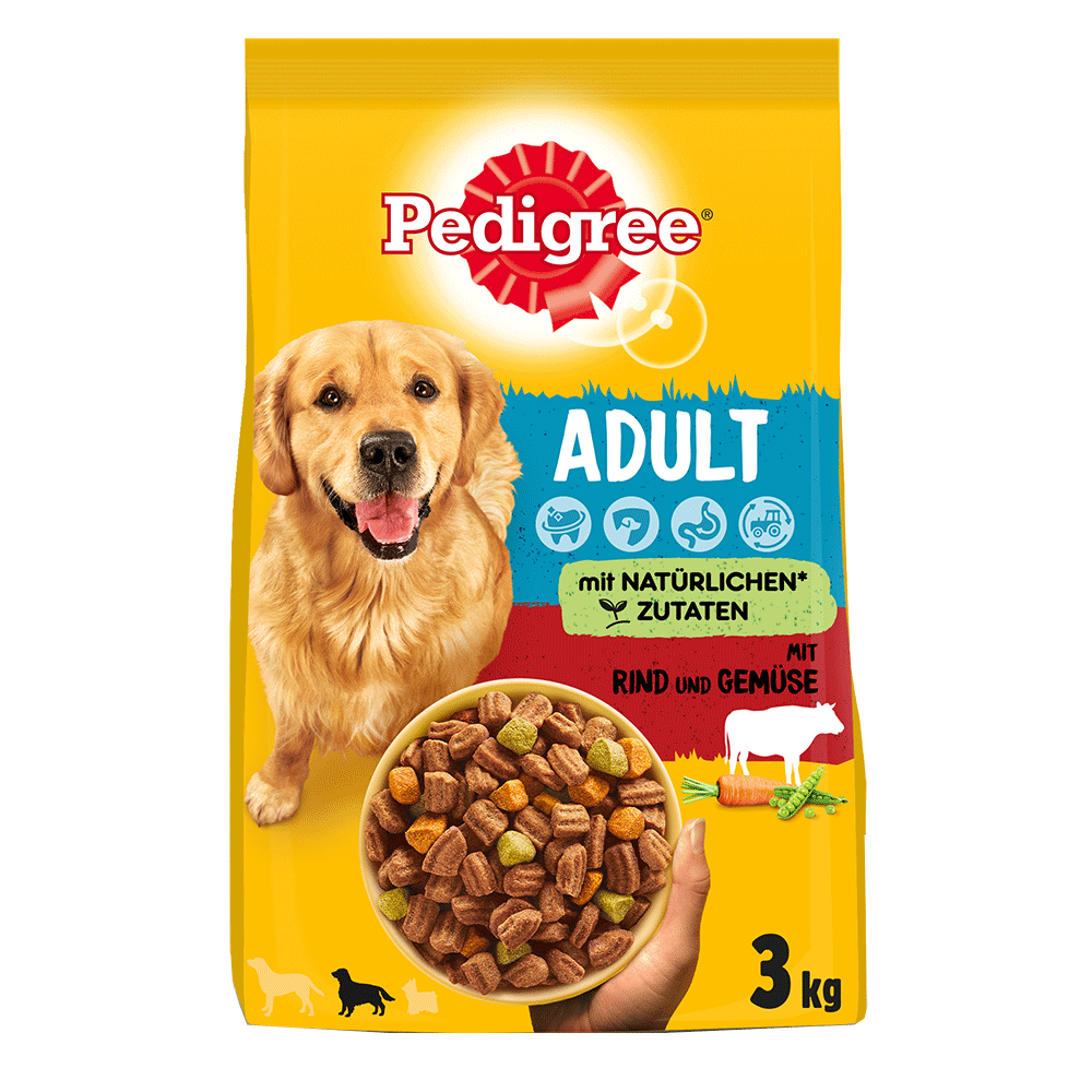 Bild: Pedigree Rind und Gemüse Adult 