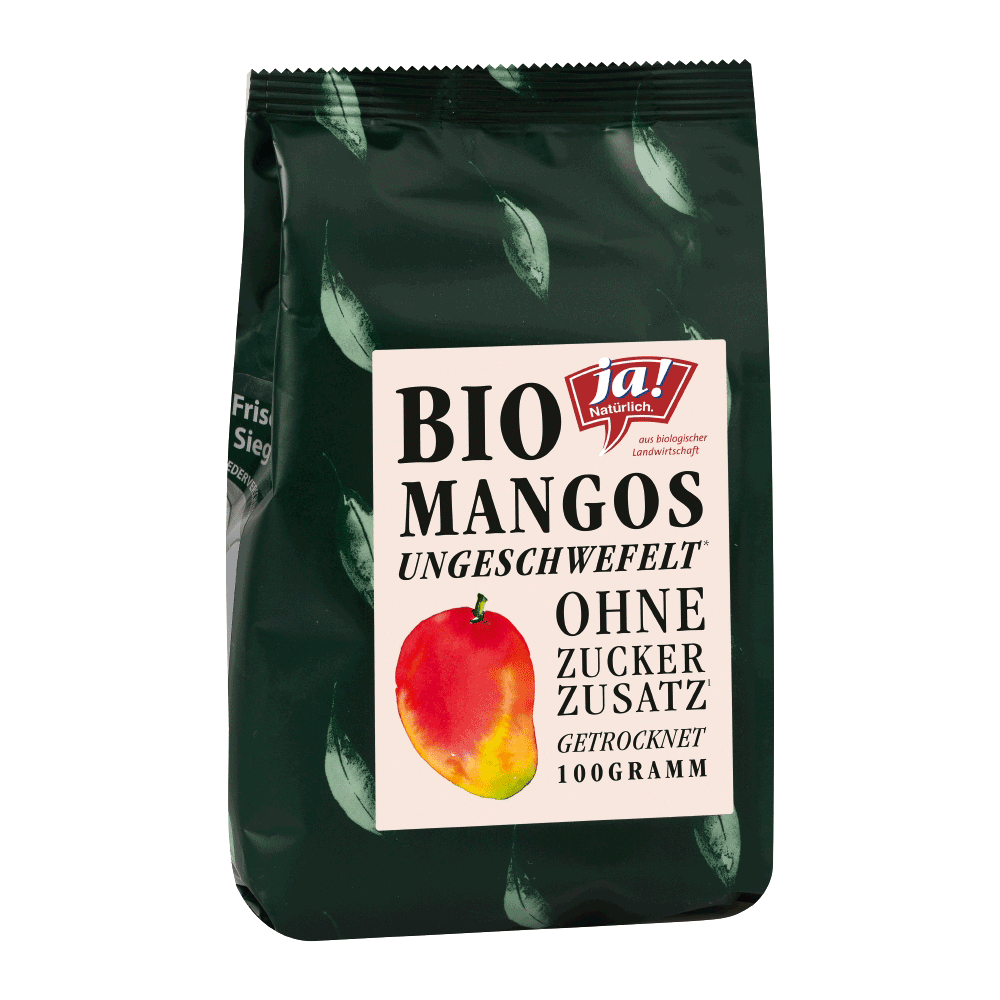 Bild: ja! Natürlich. getrocknete Mangos 