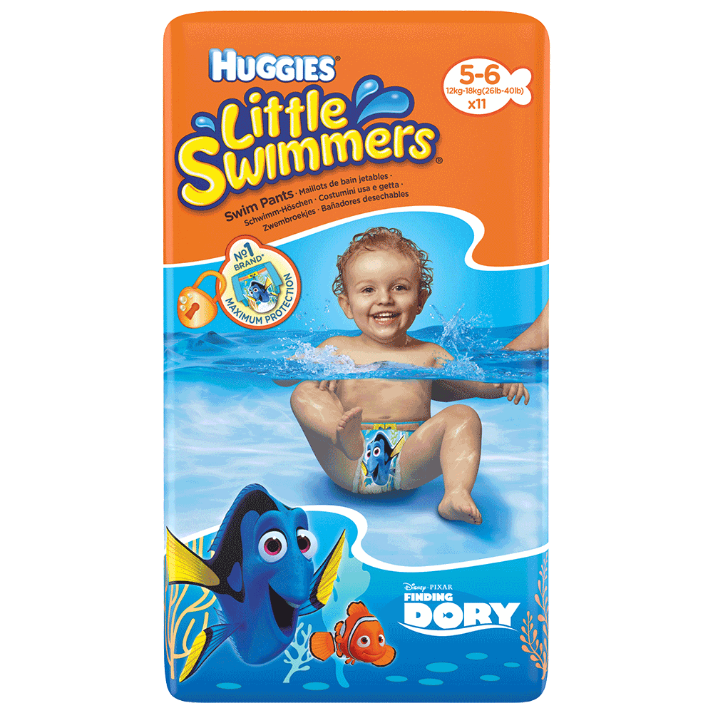 Bild: Huggies Schwimmwindeln Gr. 5-6 