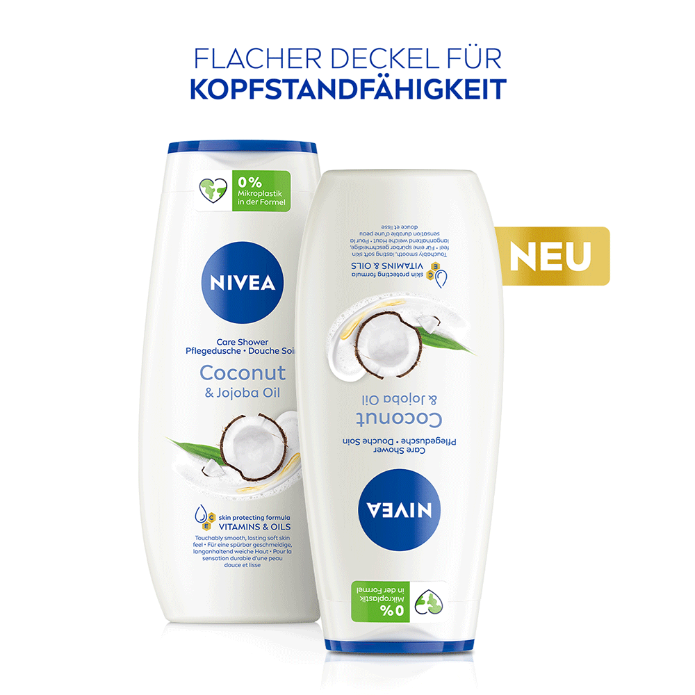 Bild: NIVEA Pflegedusche Kokosnuss und Jojoba Öl 