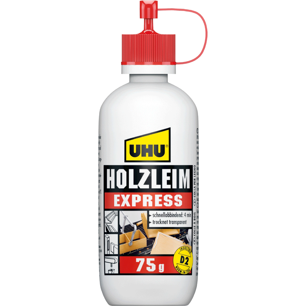 Bild: UHU Holzleim Express ohne Lösungmittel 