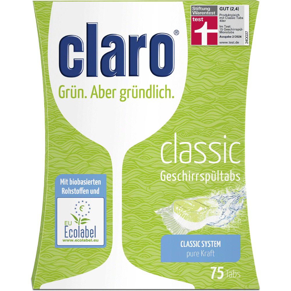 Bild: claro Classic Geschirrspül Tabs 