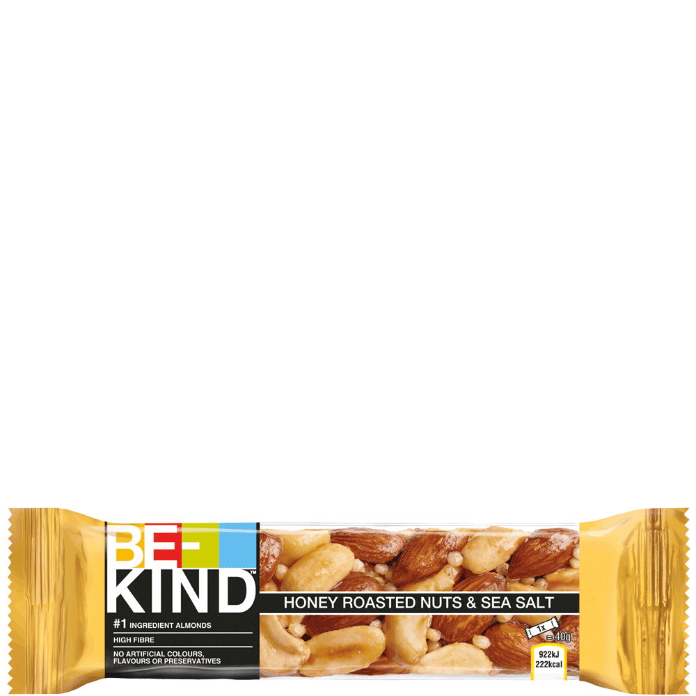 Bild: Be-Kind Riegel Honey Roasted Nuts & Sea Salt 