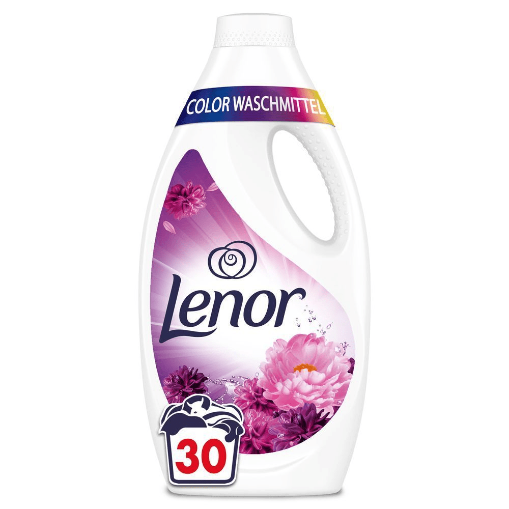 Bild: Lenor Color Flüssigwaschmittel Amethyst Blütentraum 