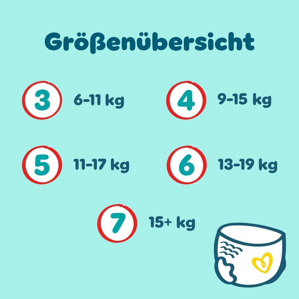 Bild: Pampers Premium Protection Pants Größe 7, 15kg+, Monatsbox 